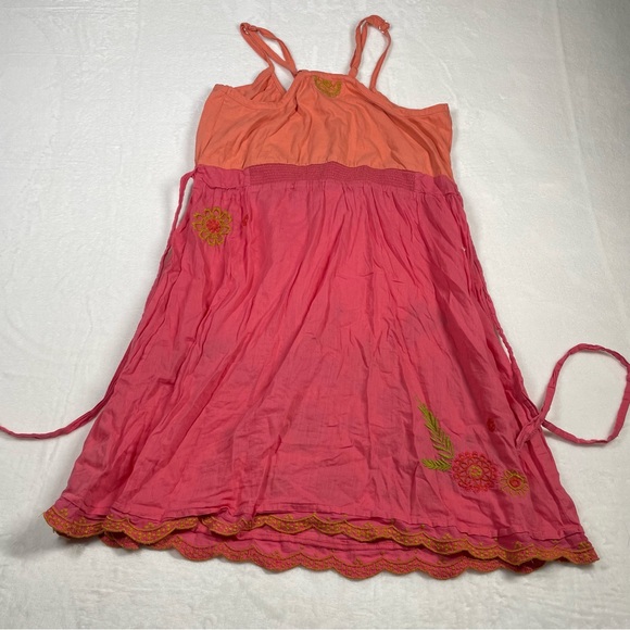 Anthropologie Feather Bone RARE Embroidered Dress | Size Medium - Picture 3 of 3